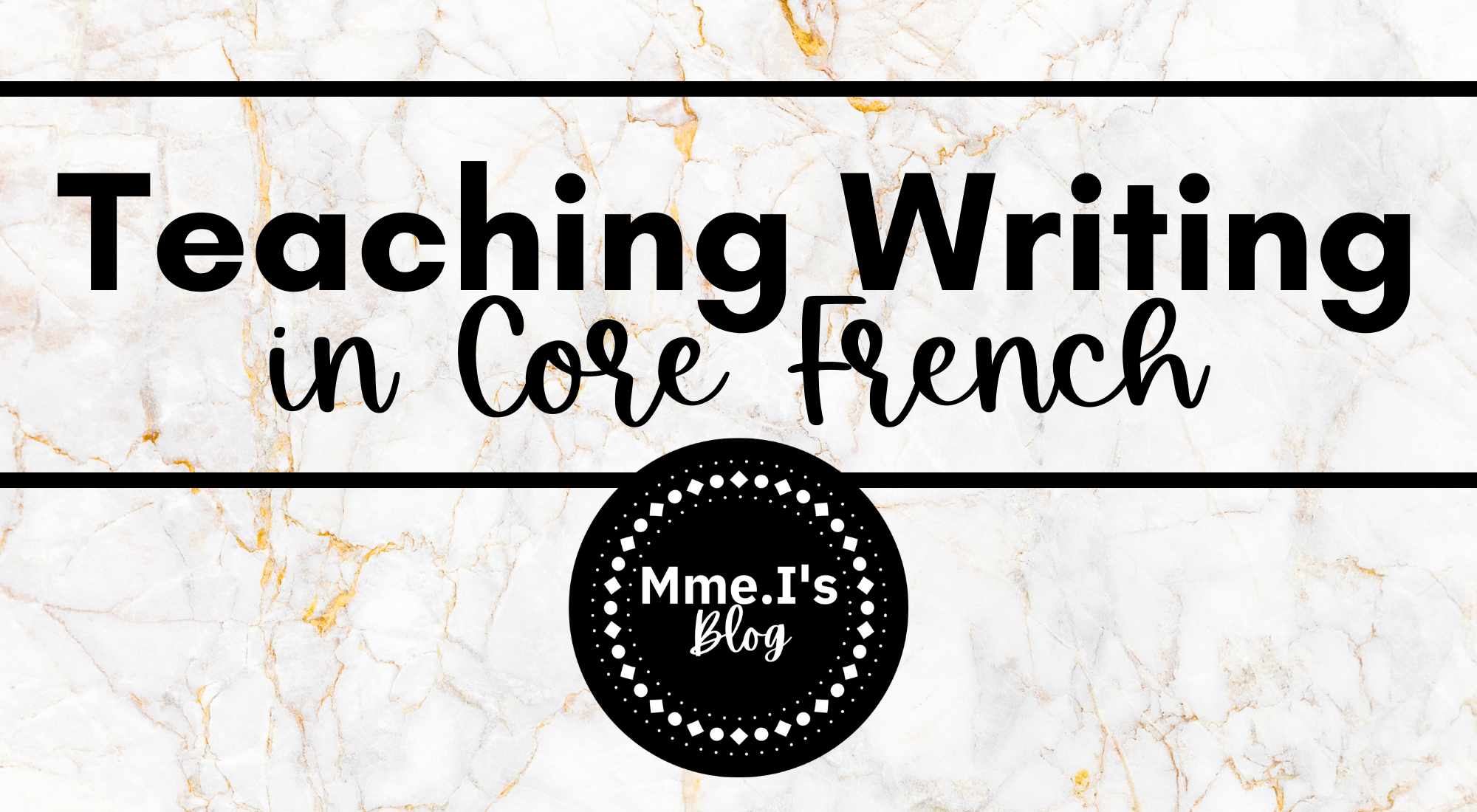 Teaching Writing in Core French