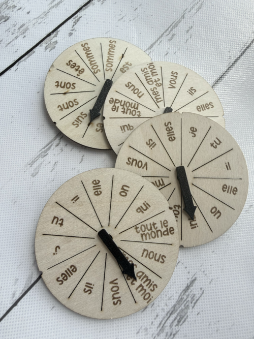French Verb Wheels